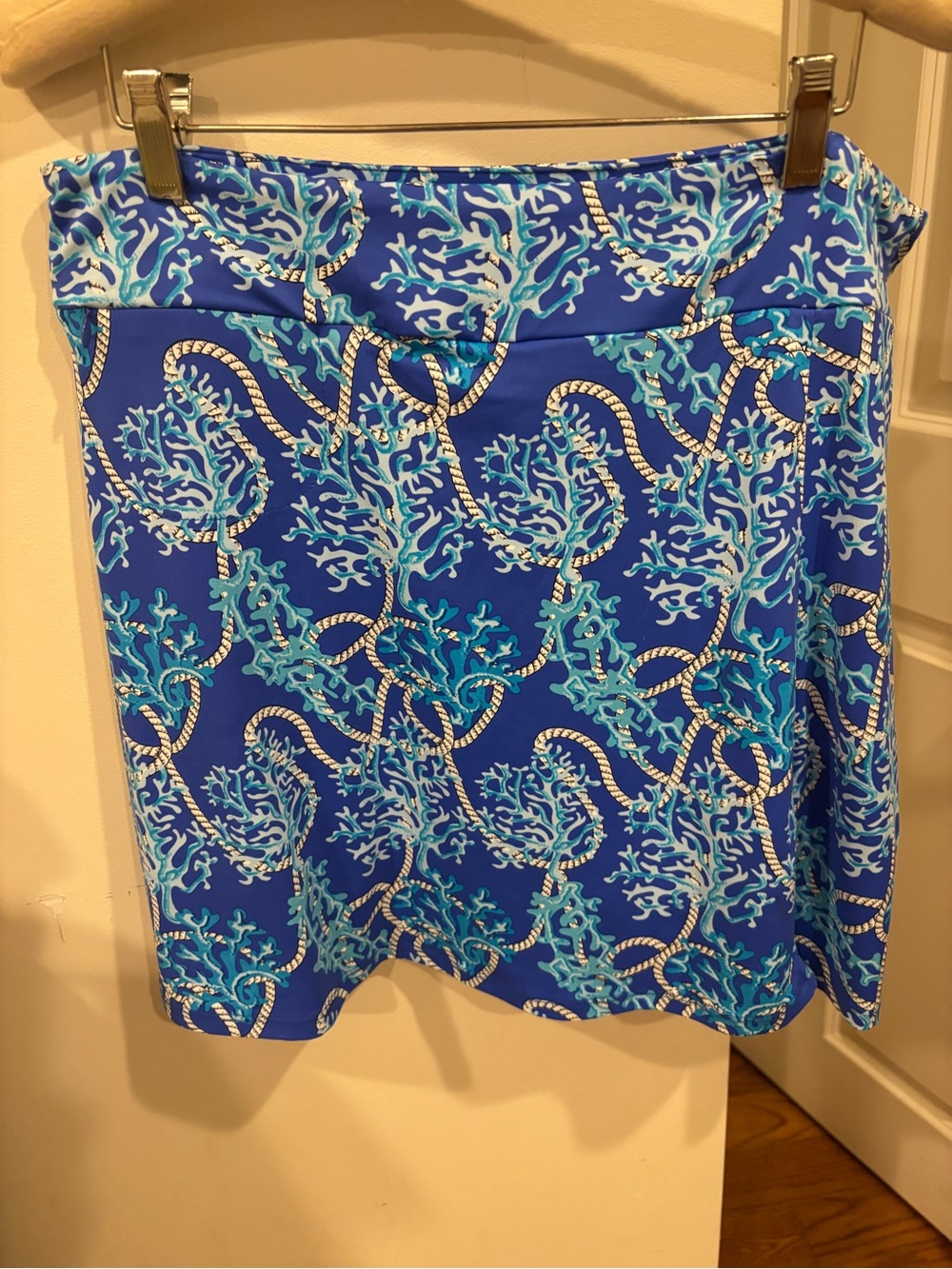 Women’s Patchington Blue & Aqua Coral Reef Skort